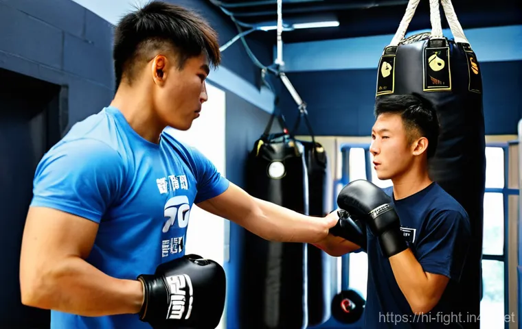 격투기 연습 장소 대전 - **Prompt:** A vibrant and clean Taekwondo dojang in Daejeon, bustling with a diverse group of studen...