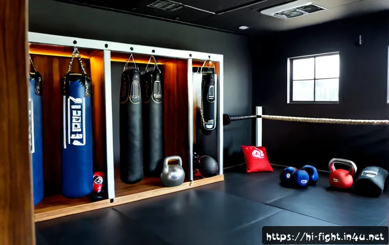 격투기 훈련 장소 인테리어 관련 이미지 1